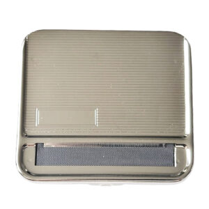 sigarettenautomaat metaal strepen sigarettenroller strepen om zelf eenvoudig sigaretten te maken met vloeitjes en tabak