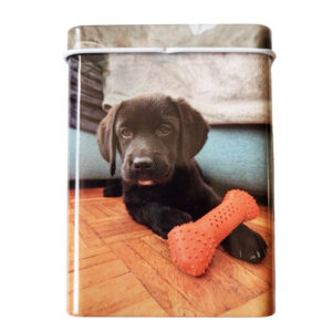 sigarettenblikje pup leuk sigarettenblikje met een afbeelding van een puppy