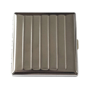 Sigarettenkoker metaal donker gestreept