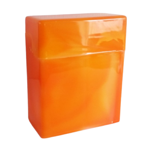 Sigarettendoosje oranje voor 30 sigaretten