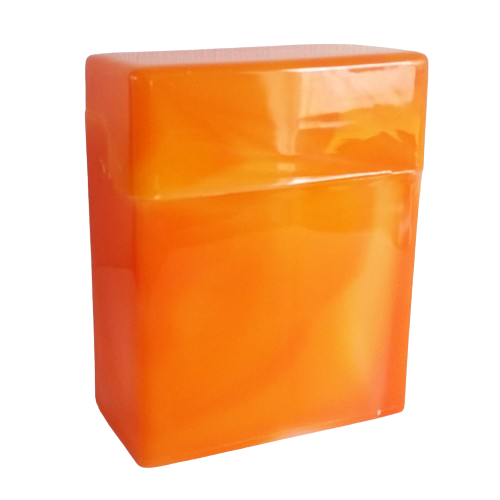 Sigarettendoosje oranje voor 30 sigaretten