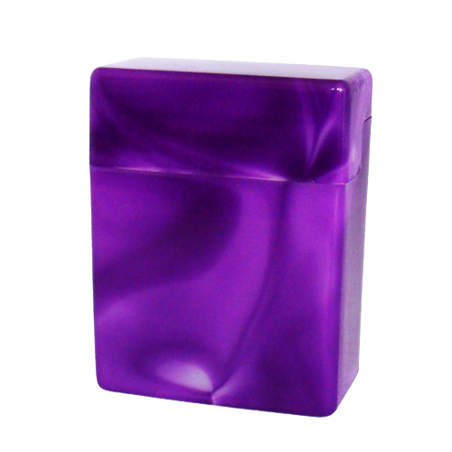 Sigarettendoosje paars voor 30 sigaretten
