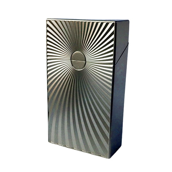 Sigarettendoosje metalic zon lang - bronskleur