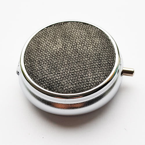 Zakasbakje canvas grijs