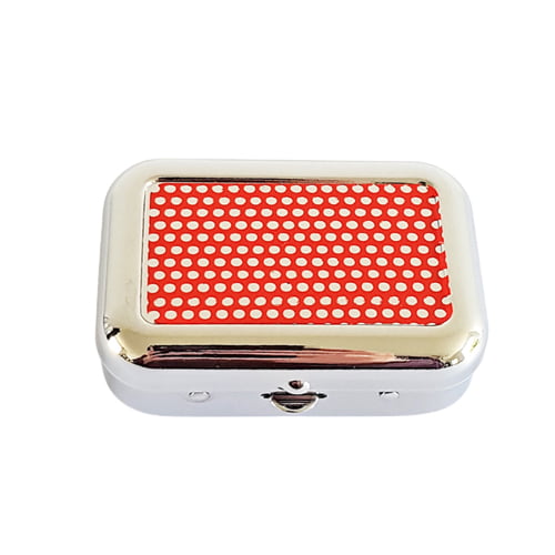 Rechthoekig zakasbakje met rood raster