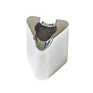 Sigarettendover driehoek - chroom