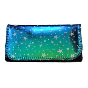 Shagetui shiny stars blauwgroen