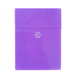 Paars sigarettendoosje voor 30 sigaretten