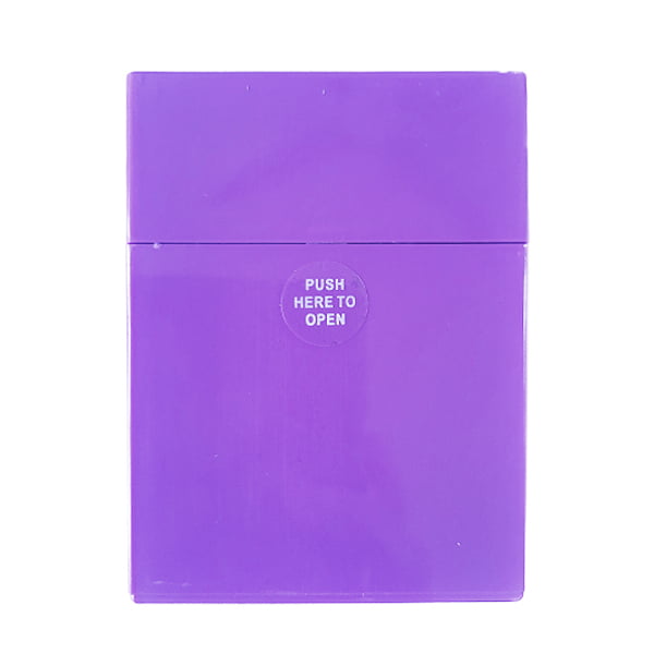 Paars sigarettendoosje voor 30 sigaretten