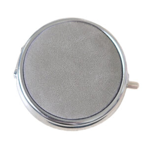 Zakasbakje imitatieleer grijs