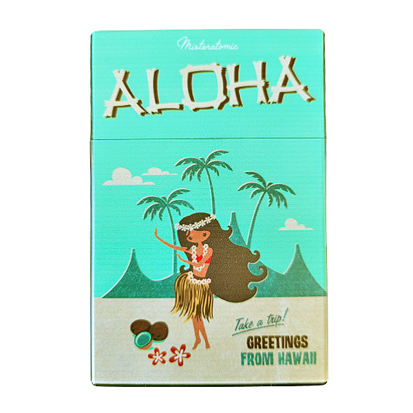 Sigarettendoosje aloha greetings from Hawaii