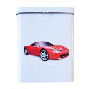 Sigarettendoosje rode sportwagen