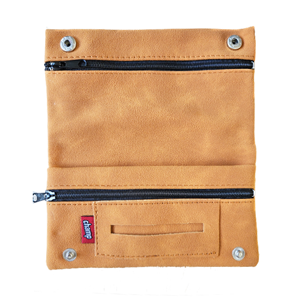 Shagetui camelkleur van imitatiesuède