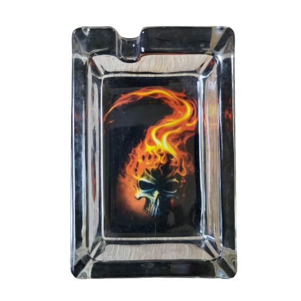Asbak skull fire