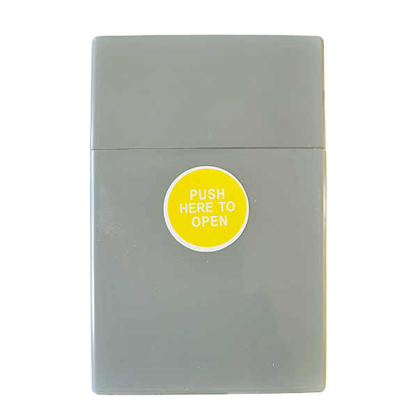 Sigarettendoosje grijs