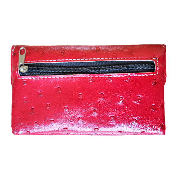 Shagetui imitatiestruisvogelleer rood