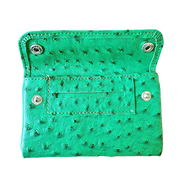 Shagetui imitatiestruisvogelleer groen