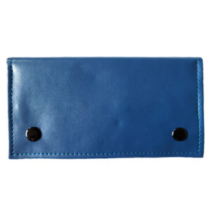 Shagetui blauw kunstleer