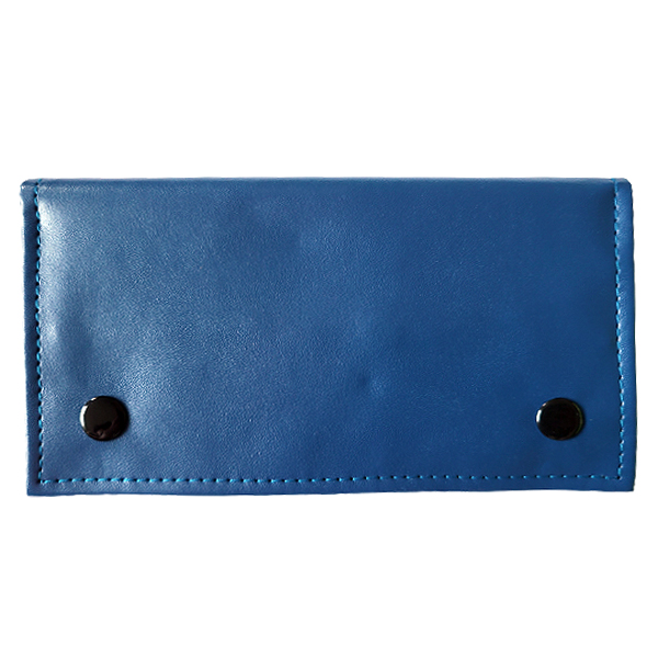 Shagetui blauw kunstleer