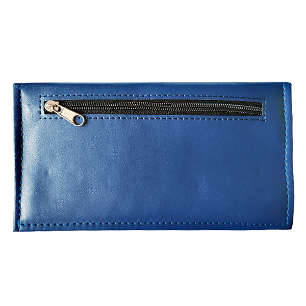 Shagetui blauw kunstleer