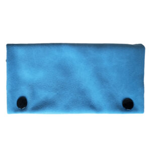 Shagetui blauw suèdelook