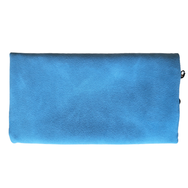 Shagetui blauw suèdelook