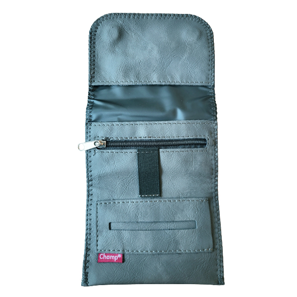 Shagetui blauwgrijs leatherlook - small