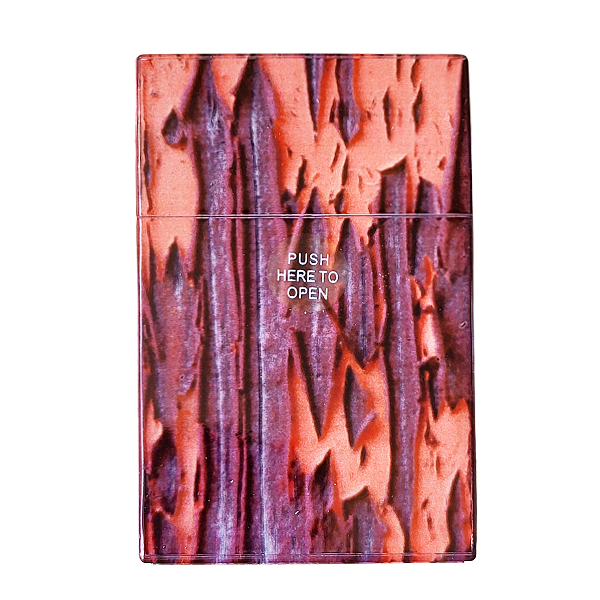 Sigarettendoosje roodbruin design