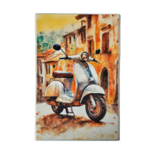 Sigarettendoosje scooter wit