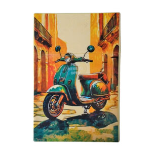 Sigarettendoosje scooter blauwgroen