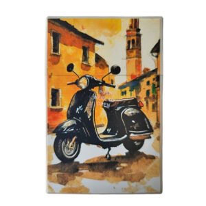 Sigarettendoosje scooter zwart