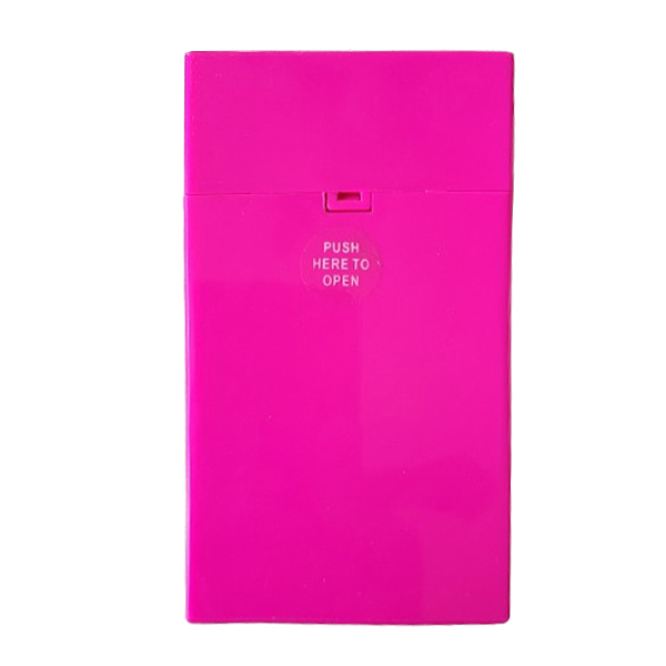 Sigarettendoosje lang neon roze