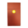 Sigarettendoosje lang metallic rood (beschadigd)