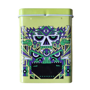 Sigarettendoosje Psycho Mask groen