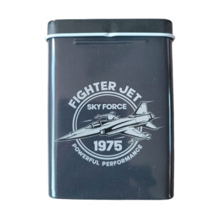 Sigarettendoosje vliegtuig fighter jet