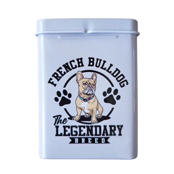Sigarettendoosje french bulldog the legendary breed