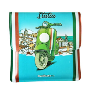 Zakasbakje scooter Italia blauw