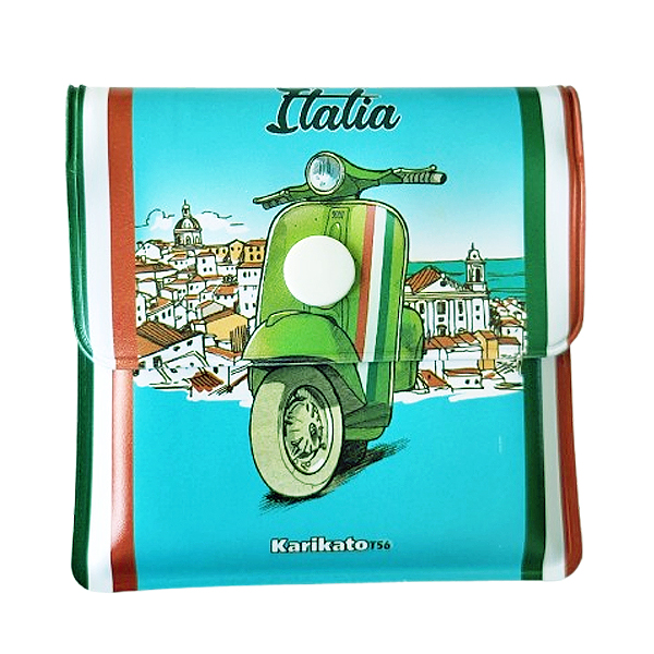 Zakasbakje scooter Italia blauw