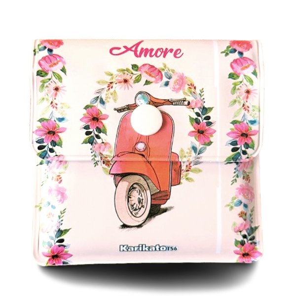 Zakasbakje scooter Amore zalmroze