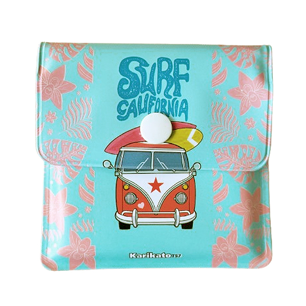 Zakasbakje volkswagenbusje surf california