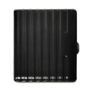 Sigarettenkoker met reliëf zwart