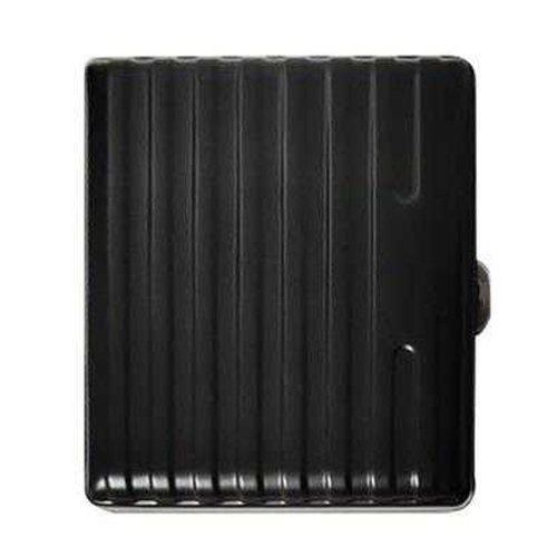 Sigarettenkoker met reliëf zwart