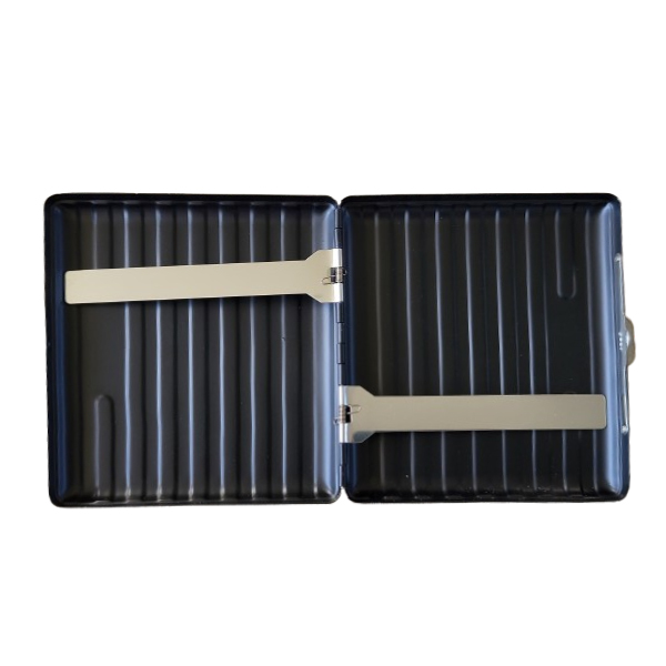 Sigarettenkoker met reliëf zwart