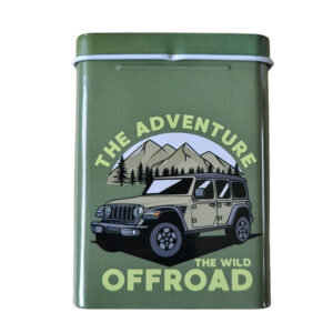 Sigarettendoosje the adventure offroad groen