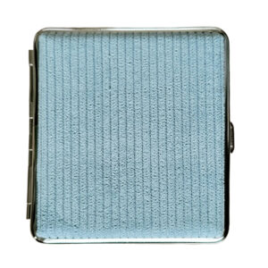 Sigarettenkoker corduroy lichtblauw