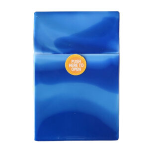 Sigarettendoosje marmer blauw