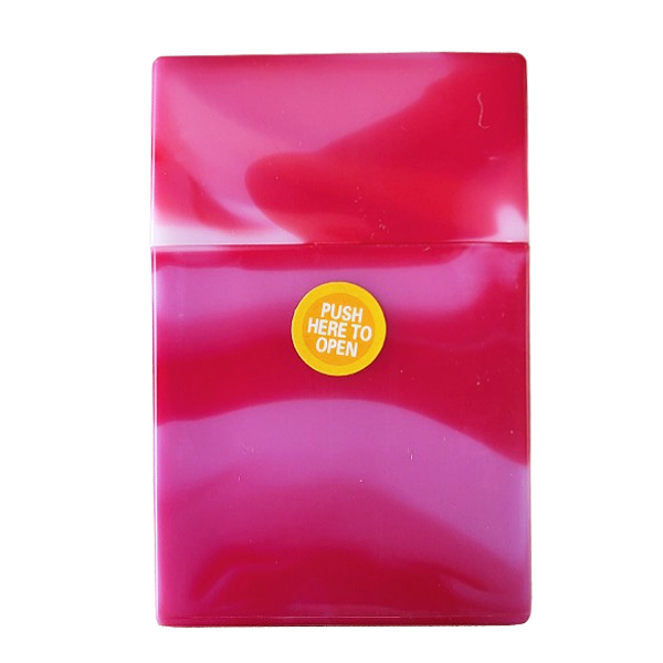 Sigarettendoosje marmer rood