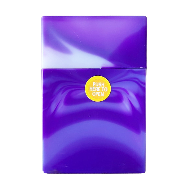 Sigarettendoosje marmer paars