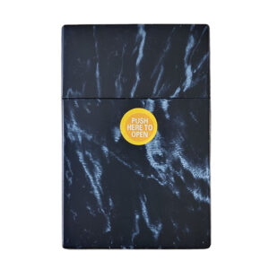 Sigarettendoosje marmer zwart