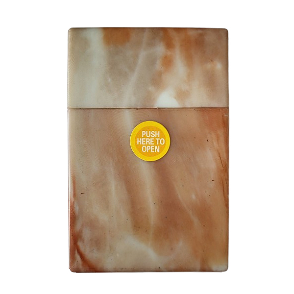 Sigarettendoosje marmer bruin